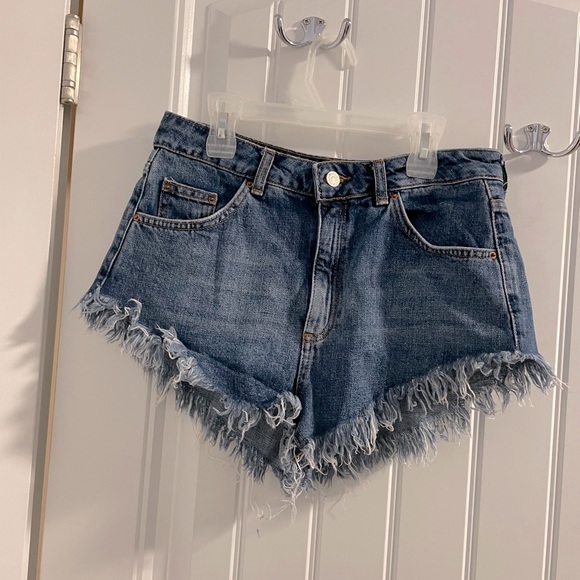 Topshop Moto jean shorts - KIRI - Picture 2 of 4